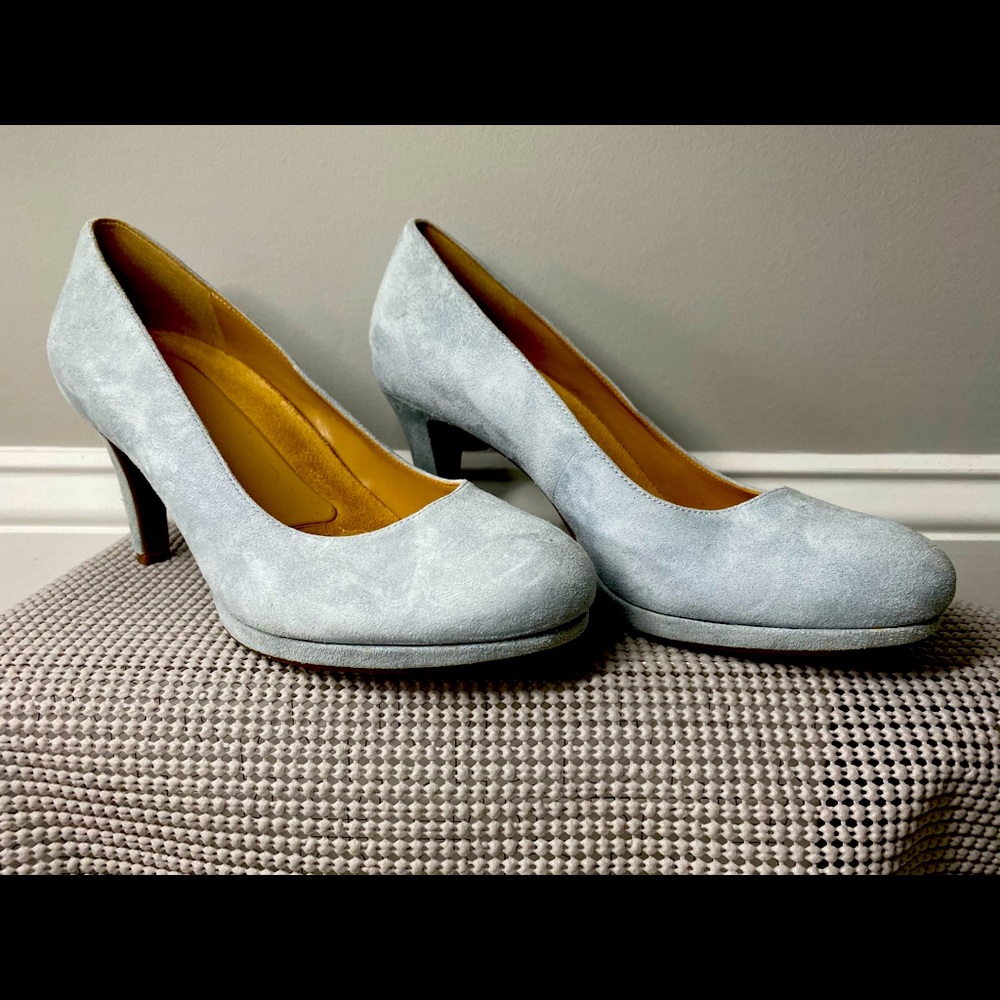 Naturalizer Light Blue Heels